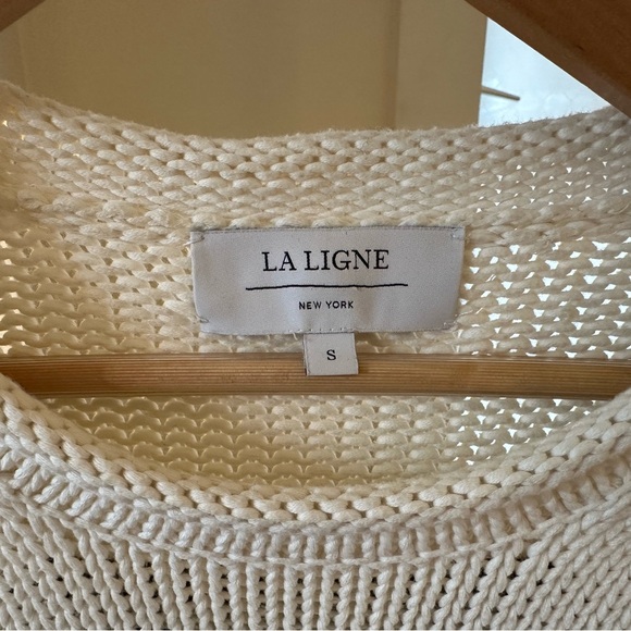 La Ligne Marina Striped Cotton Sweater - Picture 4 of 6